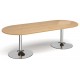 Trumpet Radial End Boardroom Table